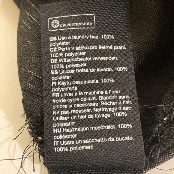 & OTHER STORIES BLACK PEPLUM HEM FEATHER BLOUSE. SIZE 10 - Picture 10 of 10